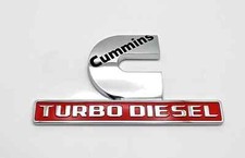 New 2019 20 21 22 2500 3500 Cummins C Turbo Diesel Fender Emblem OEM 68358491AA picture