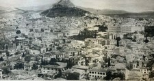 1917 Vintage WWI Illustration Athens Greece From the Acropolis picture