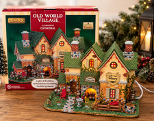 Lemax Stella Creek Winery 15259 Harvest Crossing 2011 Retired Lighted w/ Box picture