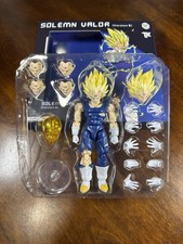SH Figuarts Dragon Ball Z Black Hole / TKDiy Majin Vegeta 3.0 Damaged Gi *NEW* picture