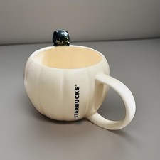 🖤NWT Starbucks 2026 Limited Edition Black Cat Pumpkin Mug picture