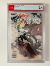 PSA 9.4 | Web of Spider-Man #1 Newsstand - 1st Team App of the Vulturions picture