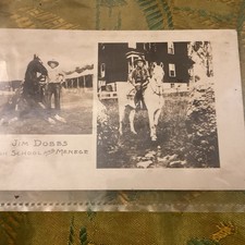 Jim Dobbs-Billy The Kid Friend RPPC 1915 picture