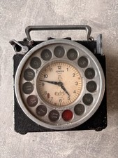 Vintage Junior Pigeon Race Timer Clock Antwerp Belgium Racing Pigeon Rare Key picture