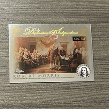 2006 Topps Chrome / Declaration of Independence Refractor #SDC-RM Robert Morris picture