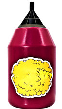 Power Hitter Smoke Injector Bottle Red Squeeze Bottle Injector Bong Pipe Hookah picture