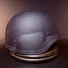 Ballistic Helmet 3A IIIA Size Medium Black Bullet Protection Gear picture