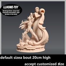 Anime Aquarius Camus Fight Resin 3D Print GK Figure DIY Model Unpainted picture