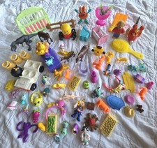 Vintage Junk Drawer Lot Of Small Toys- 74 Very Small Toy Lot Miscellaneous AS IS picture
