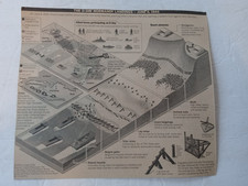WW2 D-Day Normandy Landings June 6, 1944 Illustrated Isometric Diagrams & Map picture