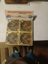 1976 U.S. Bicentennial memorabilia Complete 4 Piece Set Original Packaging picture
