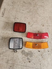 1975 SCHWINN STINGRAY FASTBACK 5 SPEED FRONT +REAR REFLECTORS + WHEEL REFLECTORS picture