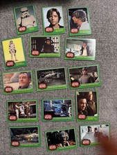 1977 Topps  Star Wars Luke Skywalker (8) Cards picture