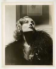 Carole Lombard 1937 Stunning George Hurrell Portrait 8x10 Original Photo J11255 picture