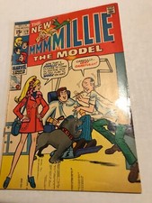 MILLIE THE MODEL #178 Jan 1970 Fine; Teen, FASHION, DENTIST BULLDOG cover, Girls picture