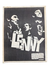 Vintage 1966 Lenny Bruce Memorial Broadside Flyer Ralph J Gleason SF Chronicle picture