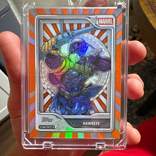 Topps Mint Marvel 2026 - Hawkeye #72 Orange Parallel #12/25 picture