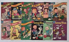 LOONEY TUNES Silver Age Lot ☆12 #184-221*VG+ VG- 1956 Leon Schlesinger Low Grade picture