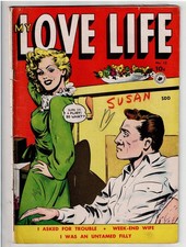 MY LOVE LIFE #12 (1950) RARE NICE CONDITION KEN BATTLEFIELD ART GGA GOLDEN AGE picture