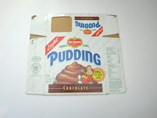 Vintage 1991 Del Monte Light Pudding box, Alvin and the Chipmunks on it, as-is picture