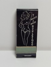 Vintage 1950s The Colony Club Full Unstruck Matchbook / Gardena - Los Angeles picture