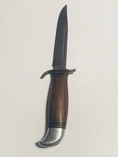 Vintage J.A.HELLBURG Eskilstuna Sweden Hunting Knife 5” Blade picture