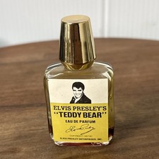 Elvis Presley Teddy Bear Eau De Parfum Cologne 1965 Rare Rockabilly Vintage picture