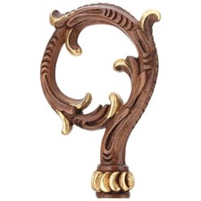 Wood CROZIER Polish Staff Crosier Bishop Quality Craftsmanship, 72