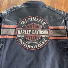 Harley-Davidson Men's Triple Vent System Rutland Riding Jacket Mens Size Large picture