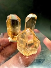 Beautiful 3 Pieces Transparent Topaz Crystal, Specimen 65 Carats picture